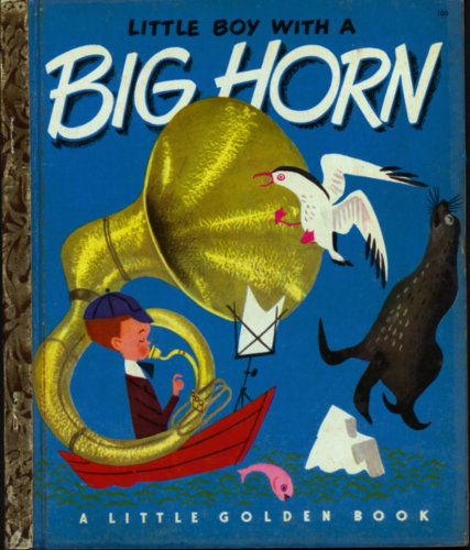 Little Boy with a Big Horn 