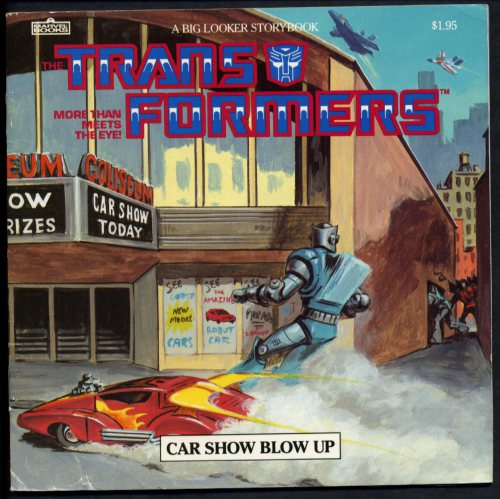 The Transformers More than Meets the Eye! - Car Show Blow Up 