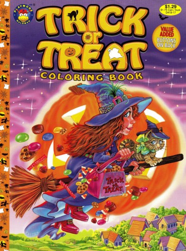 Trick or Treat: Coloring Book