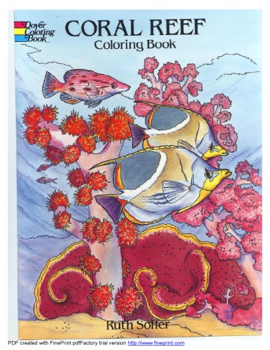 Coral Reef Coloring Book