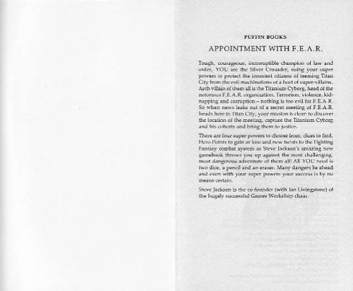 Appointment With F.E.A.R