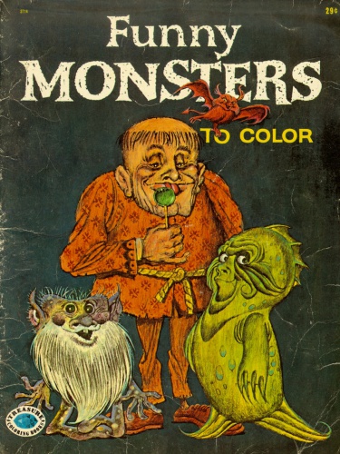 Funny Monsters To Color 