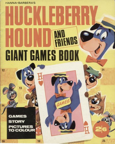 Huckleberry Hound Giant Games Book