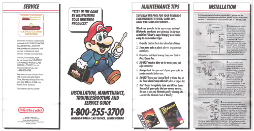 Nintendo Service Guide