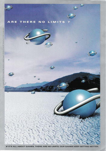 Sega Saturn - Are There No Limits Booklet