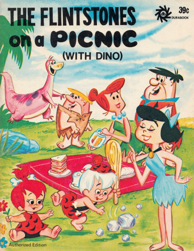 The Flintstones on a Picnic (with Dino)