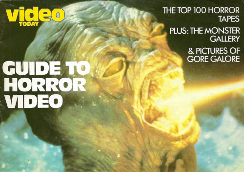 Video Today - Guide To Horror Video