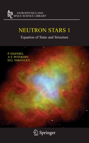 Neutron Stars 1: Equation of State and Structure