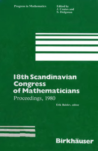 Progress in Mathematics: Probability Theory, Mathematical Statistics, and Theoretical Cybernetics
