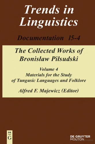 COLLECT WORKS OF BRONISLAW PILSUDSKI VOL4  TILDOC 15-4
