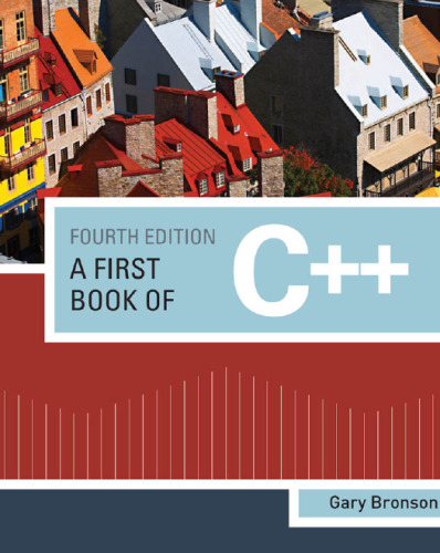 A First Book of C++
