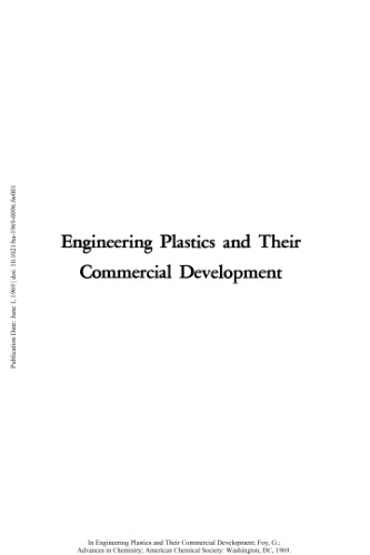 Engineering Plastics and Their Commercial Development