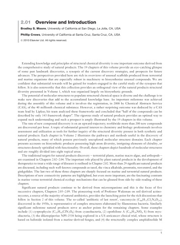 Comprehensive Natural Products II Vol.2 Natural Products Structural Diversity-II