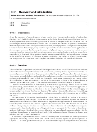 Comprehensive Natural Products II Vol.6 Carbohydrates, Nucleosides & Nucleic Acids
