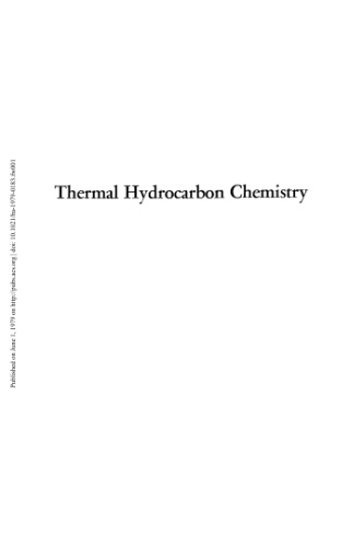 Thermal Hydrocarbon Chemistry