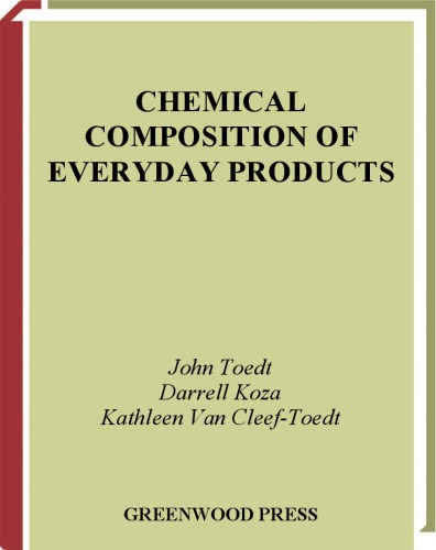 Chemical Composition Of Everyday Products