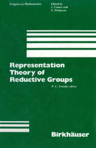 Representation Theory of Reductive Groups: Proceedings of the University of Utah Conference 1982