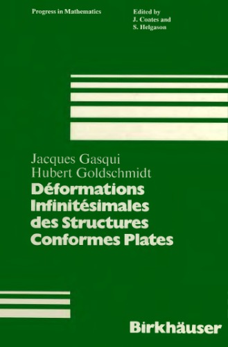 Déformations  Infinitésimales  des Structures  Conformes Plates