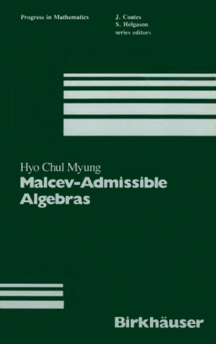 Malcev-Admissible Algebras