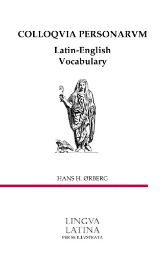 Colloquia Personarum: Latin-English Vocabulary