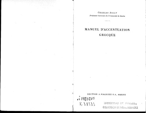Manuel d'accentuation grecque