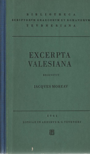 Excerpta Valesiana (Academia Scientiarum Germanica Berolinensis)