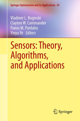 Sensors: Theory, Algorithms, and Applications 