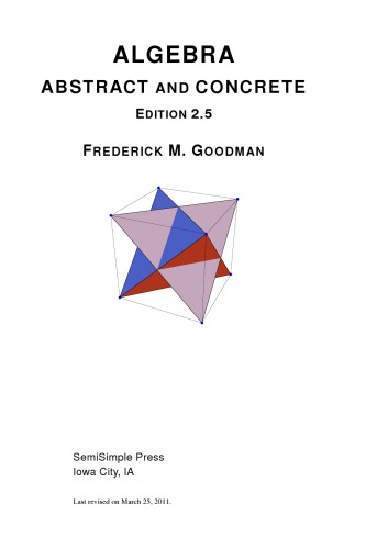 Algebra. Abstract and concrete