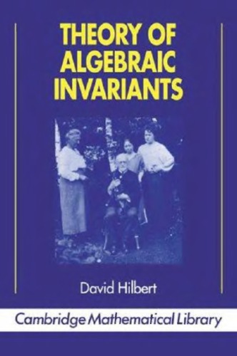 Theory of algebraic invariants
