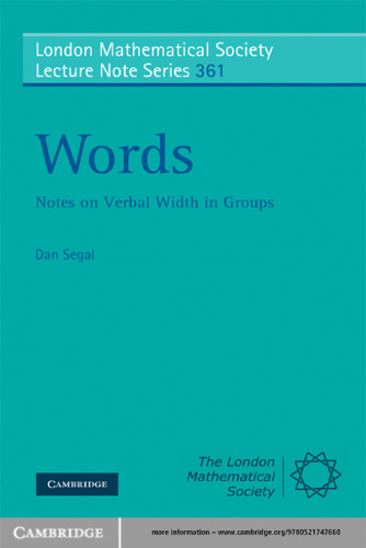 Words: Notes on Verbal Width in Groups