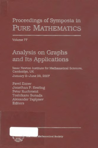 Analysis on graphs and its applications
