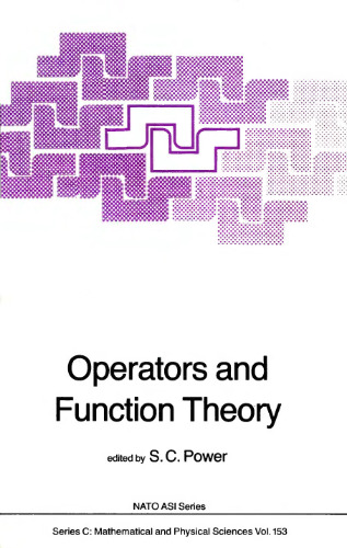 Operators and Function Theory 