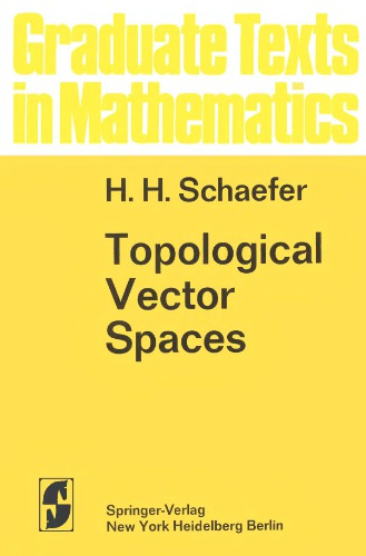 Topological vector spaces