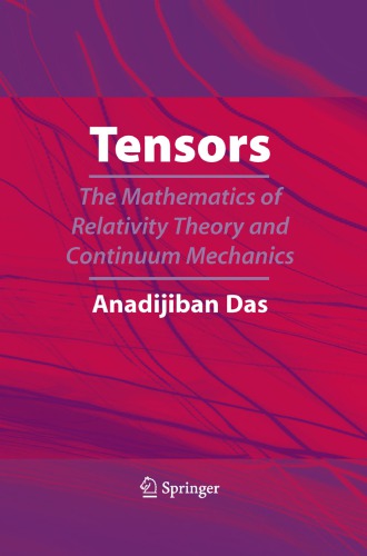 Tensors: the mathematics of relativity theory and continuum mechanics