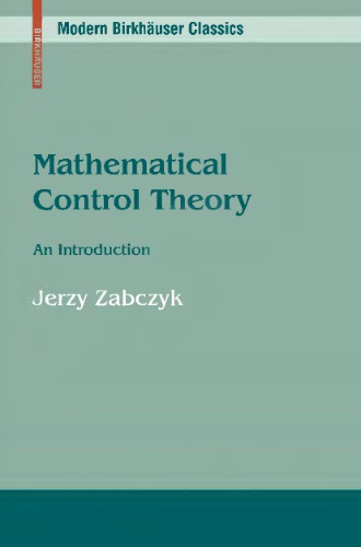 Mathematical control theory: An introduction