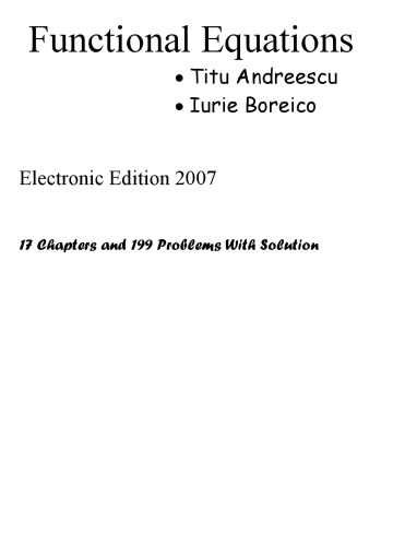 Functional equations