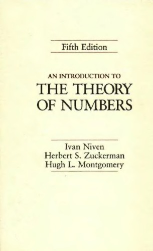 An introduction to the theory of numbers