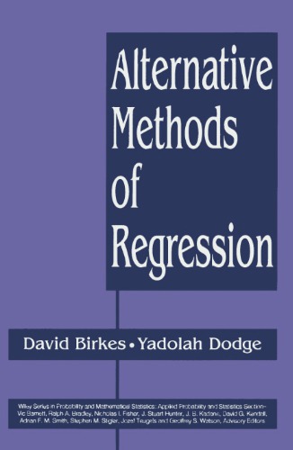 Alternative methods of regression