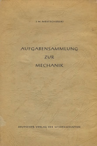 Aufgabensammlung der Mechanik