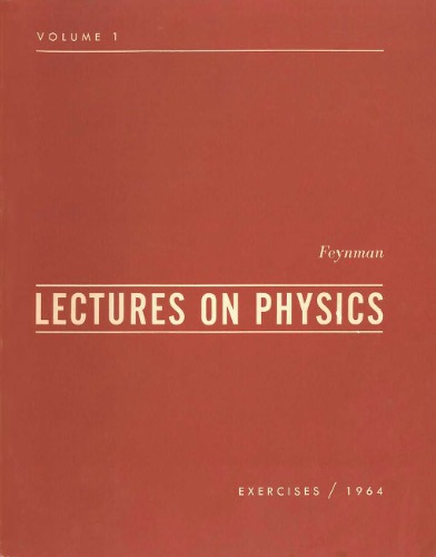 Lectures on physics. Vol. 1. Exercises