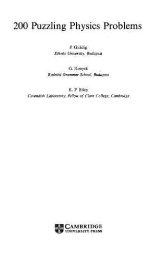 300 puzzling physics problems