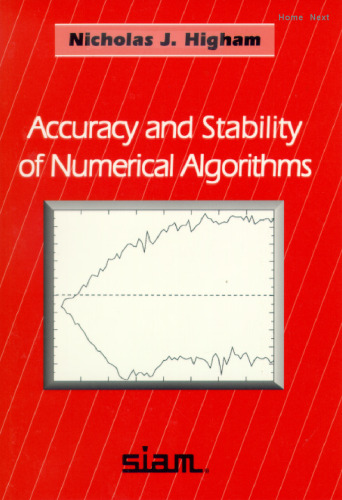 Accuracy and stability of numerical algorithms