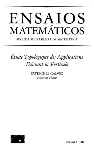 Étude Topologique des Applications Déviant la Verticale