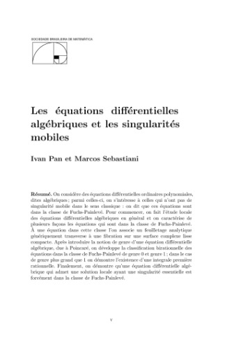 Les équations différentielles algébriques et les singularités mobiles