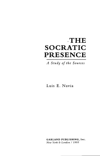 Socratic Presence. A Study of the Sources