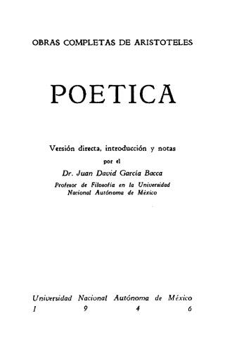 Sobre poética