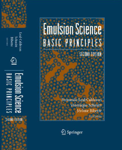 Emulsion Science: Basic Principles