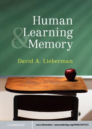 Human Learning and Memory