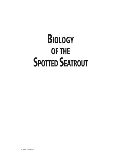 Biology of the Spotted Seatrout (Marine Biology)