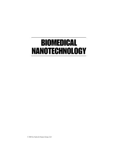 Biomedical Nanotechnology